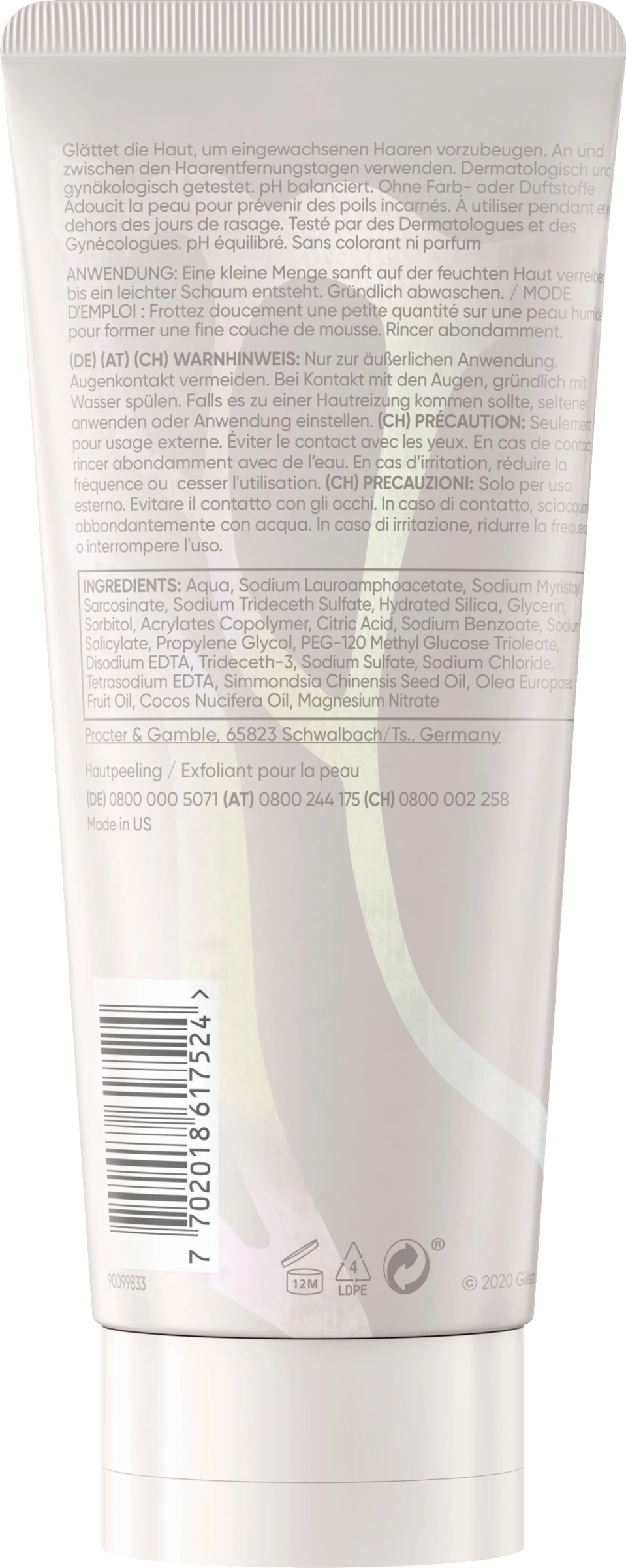 Gillette Venus Satin Care Hautglättendes Peeling Für Den Intimbereich 2 Gillette Venus Satin Care Hautglättendes Peeling Für Den Intimbereich – Bild 2