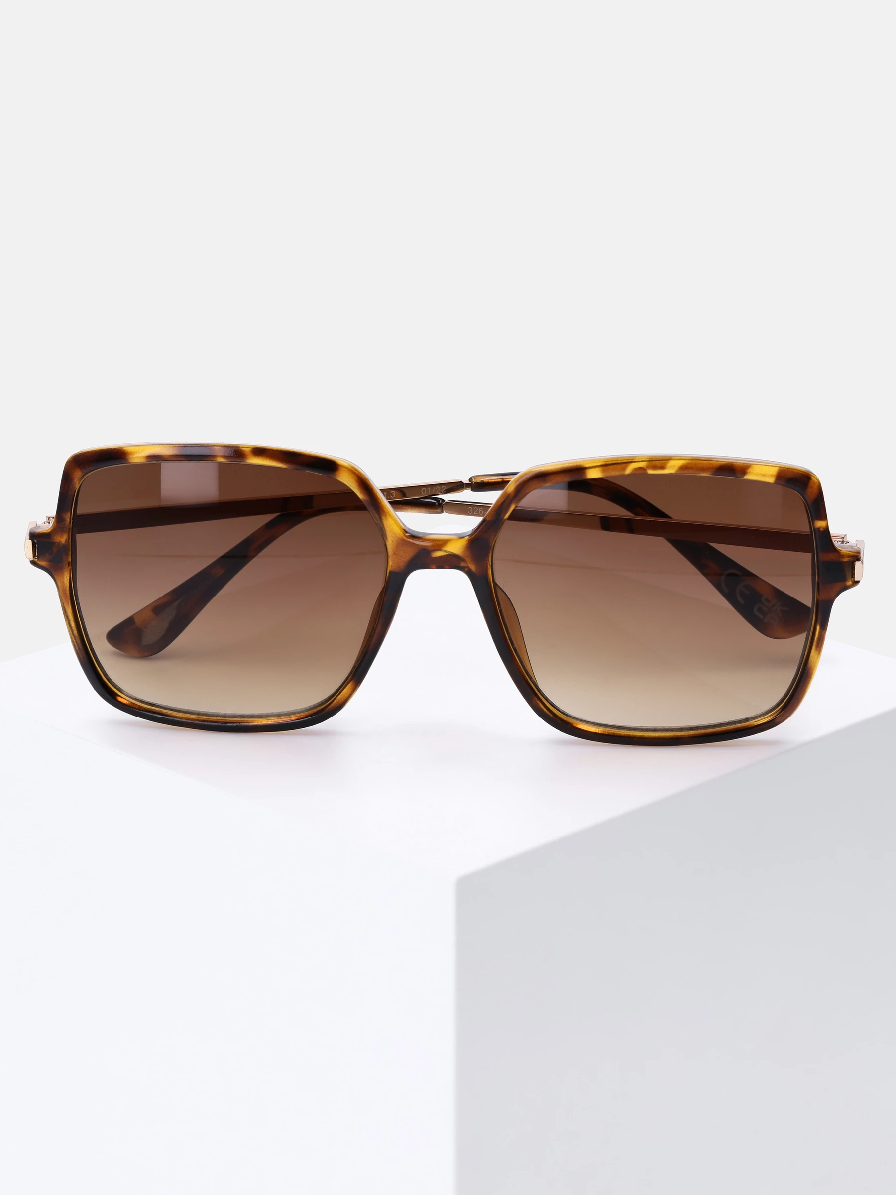 SIX Schmetterling-Sonnenbrille Im Schildpatt-Look 4 SIX Schmetterling-Sonnenbrille Im Schildpatt-Look – Bild 4