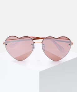 SIX Rahmenlose Sonnenbrille In Herzform -der Ankunftsshop MAM 8521645 SHOP IMAGE 1.4