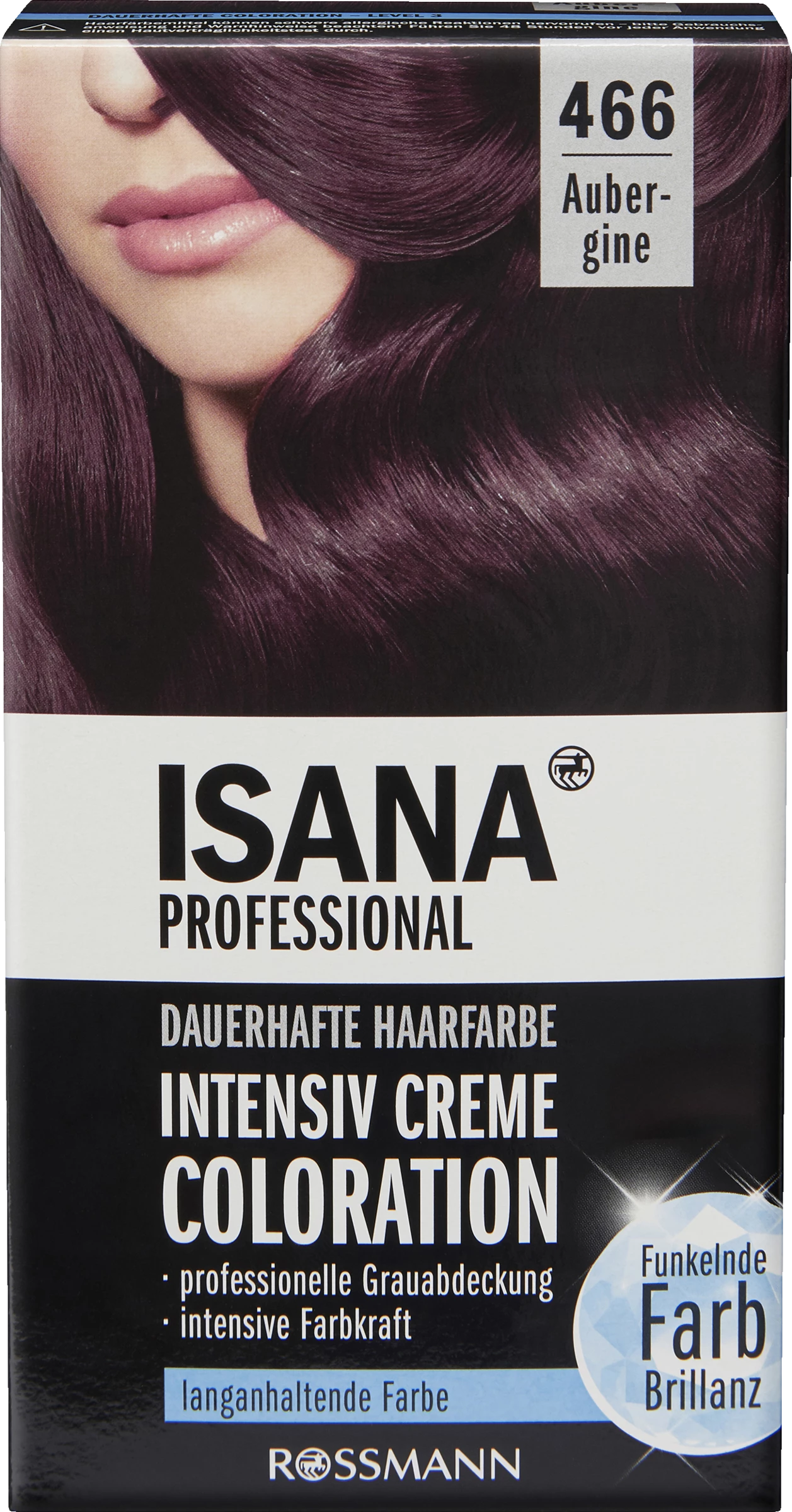 ISANA PROFESSIONAL Intensiv Creme Coloration 466 Aubergine 1 ISANA PROFESSIONAL Intensiv Creme Coloration 466 Aubergine