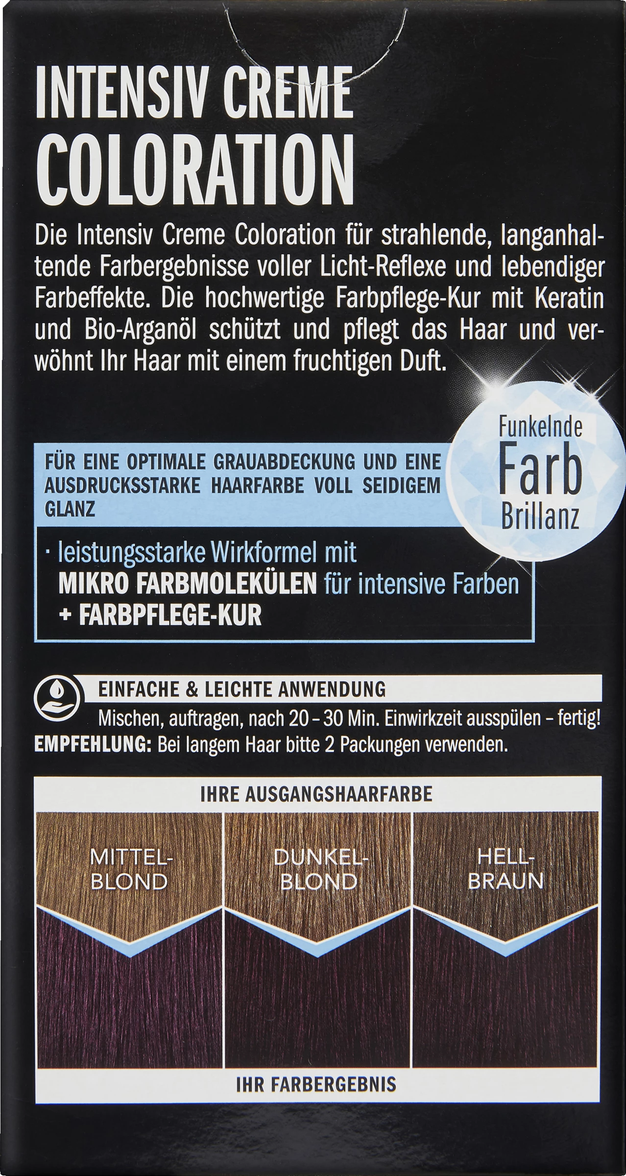 ISANA PROFESSIONAL Intensiv Creme Coloration 466 Aubergine 4 ISANA PROFESSIONAL Intensiv Creme Coloration 466 Aubergine – Bild 4