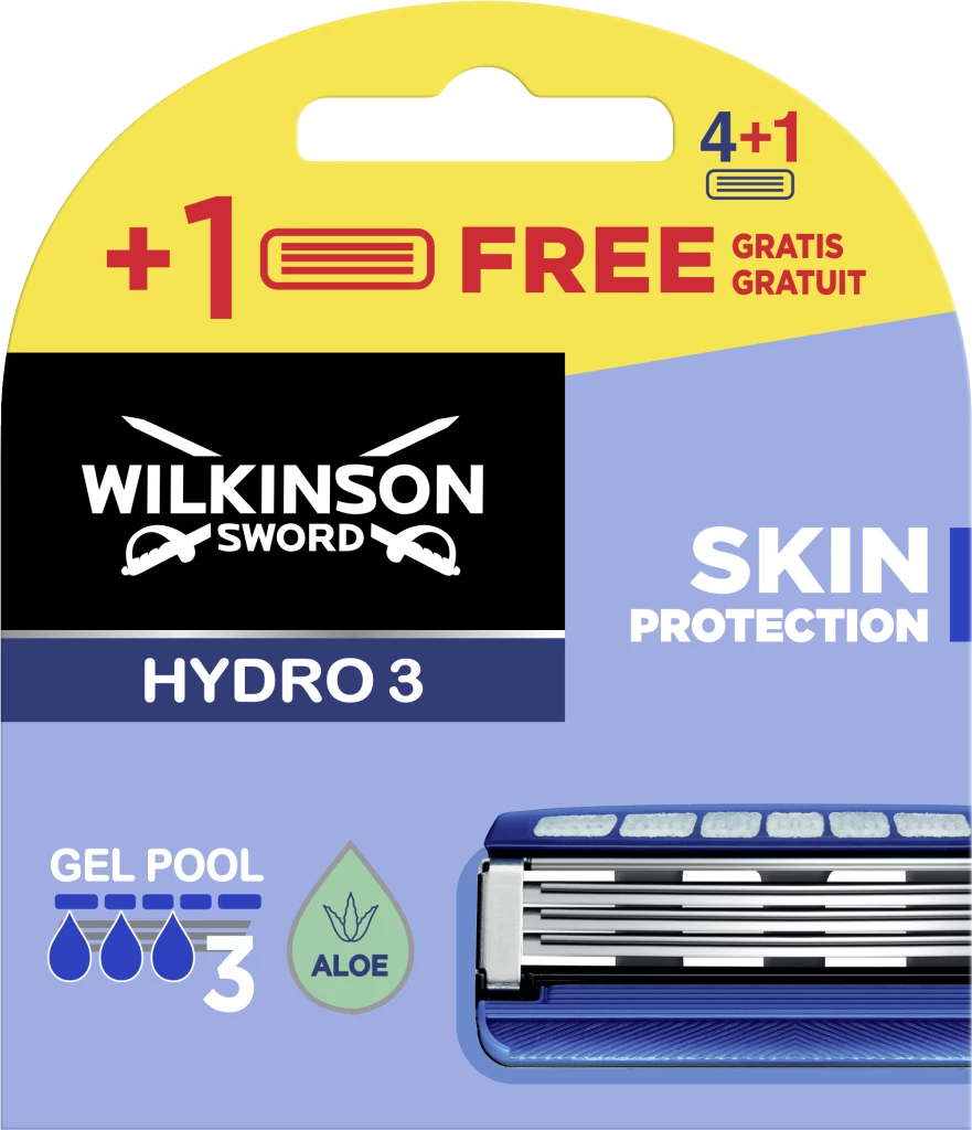 Wilkinson Sword Hydro 3 Skin Protection Rasierklingen 1 Wilkinson Sword Hydro 3 Skin Protection Rasierklingen