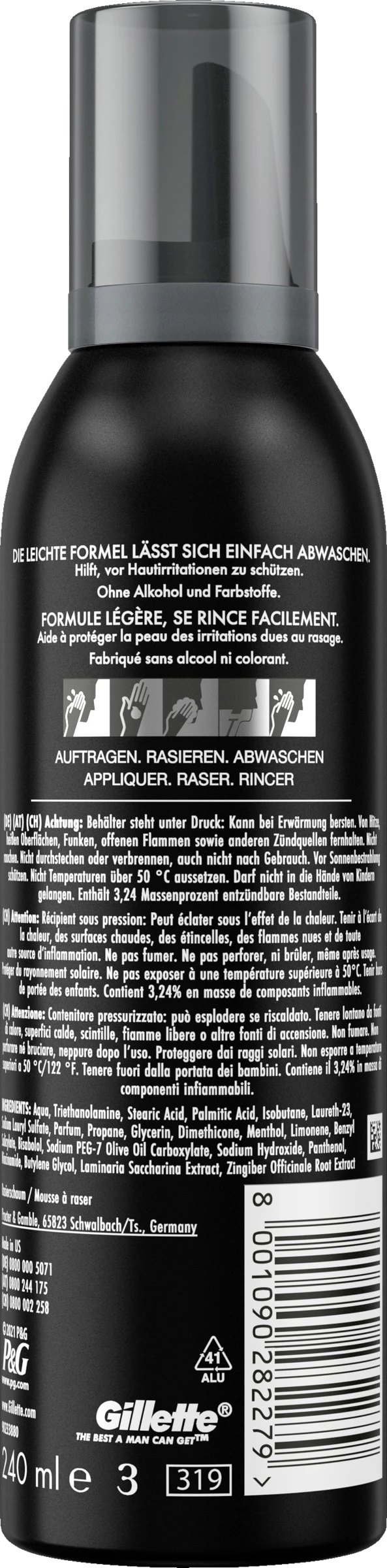 Gillette® Labs Schnell Abzuwaschender Rasierschaum 4 Gillette® Labs Schnell Abzuwaschender Rasierschaum – Bild 4