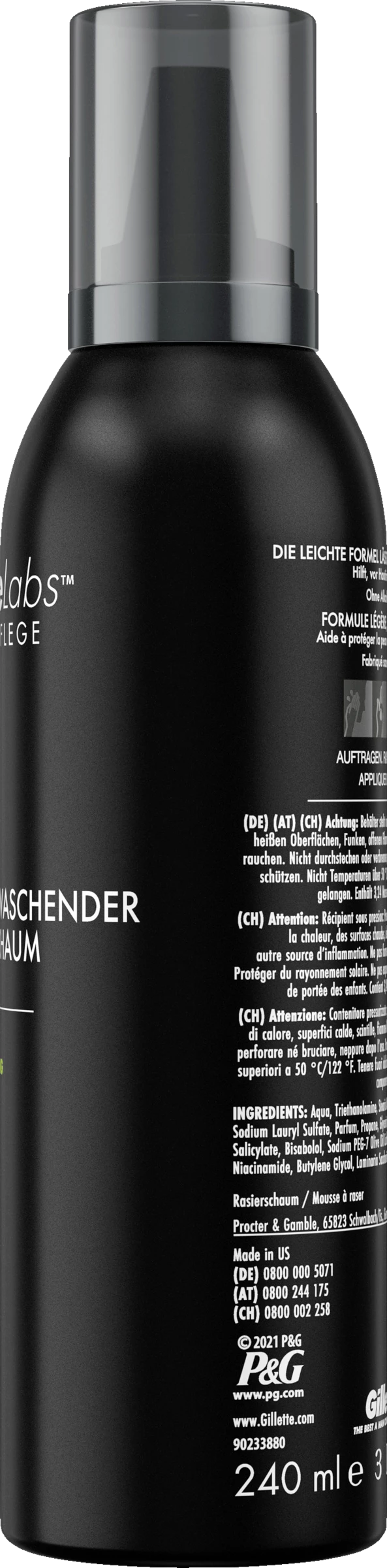 Gillette® Labs Schnell Abzuwaschender Rasierschaum 2 Gillette® Labs Schnell Abzuwaschender Rasierschaum – Bild 2