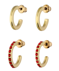 Accessories Vergoldetes Creolen-Set Von Angelina Pannek