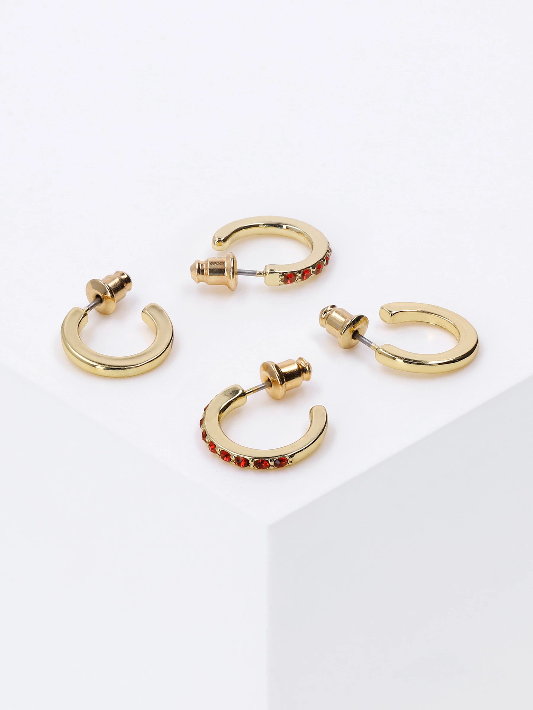 Accessories Vergoldetes Creolen-Set Von Angelina Pannek 3 Accessories Vergoldetes Creolen-Set Von Angelina Pannek – Bild 3