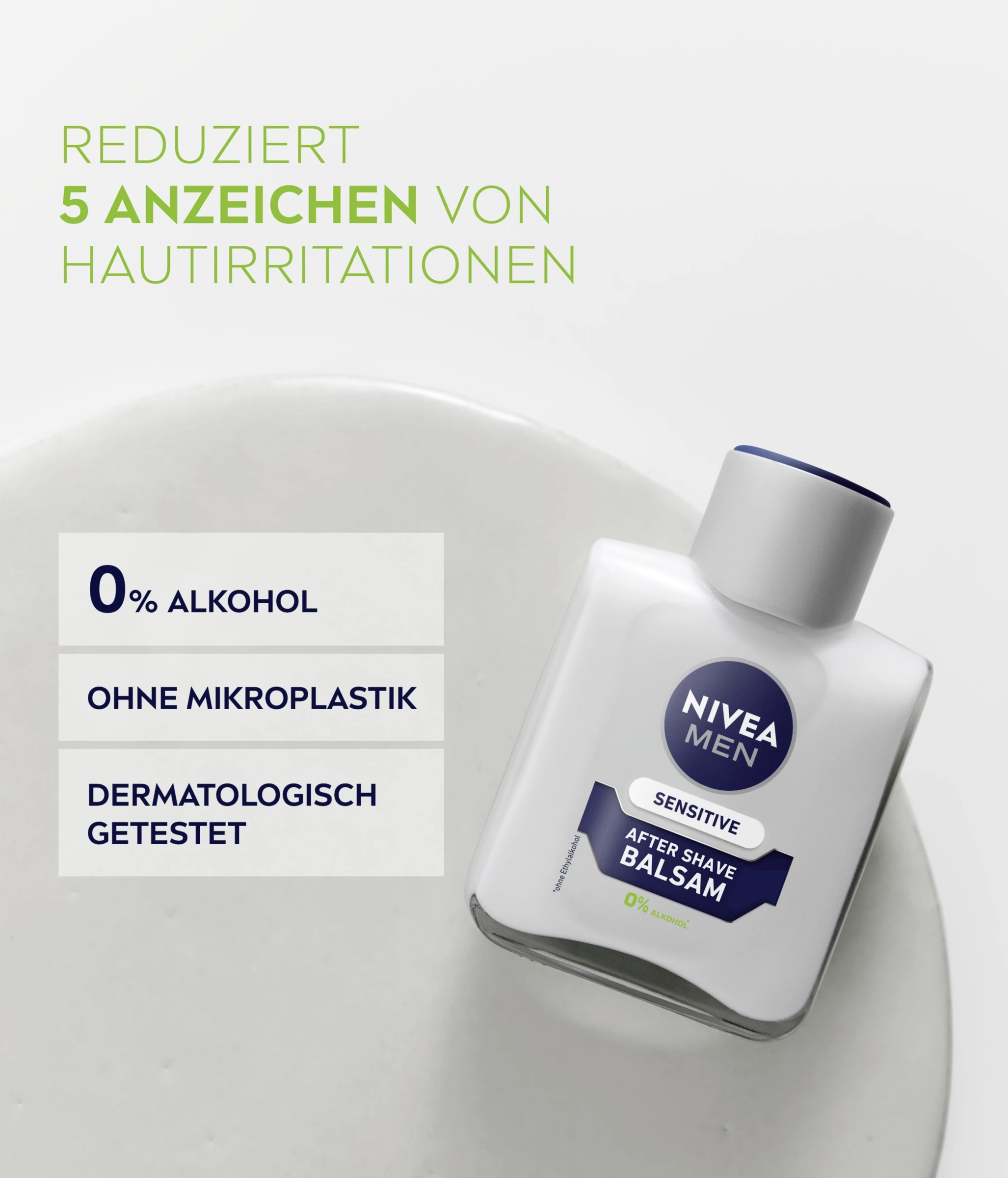 NIVEA MEN After Shave Balsam Sensitive 7 NIVEA MEN After Shave Balsam Sensitive – Bild 7