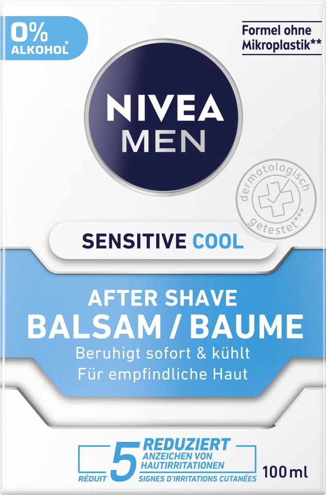 NIVEA MEN Sensitiv Cool After Shave Balsam 1 NIVEA MEN Sensitiv Cool After Shave Balsam
