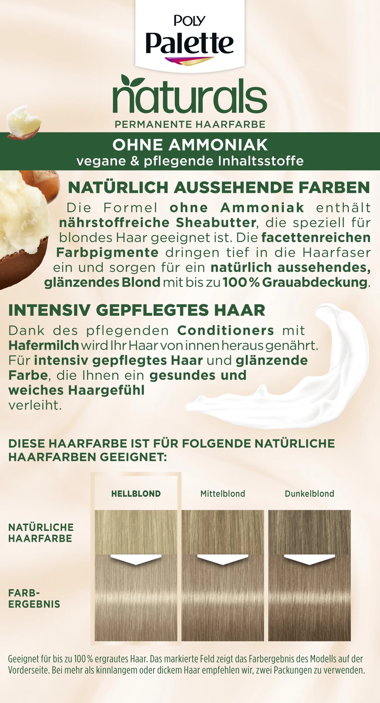 Poly Palette NATURALS Permanente Haarfarbe 9-1 Kühles Beige Blond 4 Poly Palette NATURALS Permanente Haarfarbe 9-1 Kühles Beige Blond – Bild 4