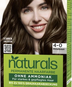 Poly Palette NATURALS Permanente Haarfarbe 4-0 Mittelbraun