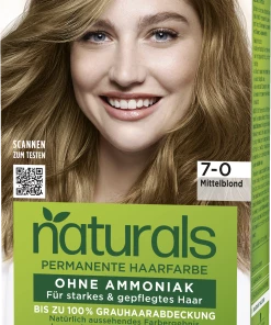Poly Palette NATURALS Permanente Haarfarbe 7-0 Mittelblond