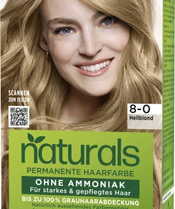 Poly Palette NATURALS Permanente Haarfarbe 8-0 Hellblond