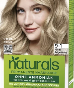 der Ankunftsshop 14 Poly Palette NATURALS Permanente Haarfarbe 9-1 Kühles Beige Blond