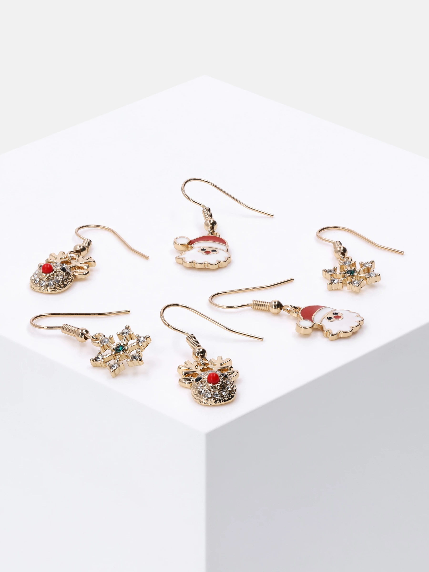 Accessories Ohrring-Set Mit Weihnachtsmotiven 2 Accessories Ohrring-Set Mit Weihnachtsmotiven – Bild 2