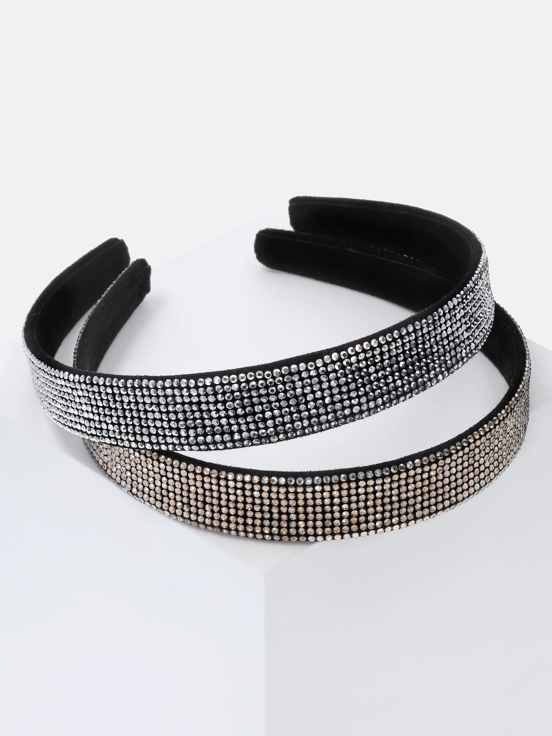 Accessories Haarreif-Set Mit Strasssteinen 3 Accessories Haarreif-Set Mit Strasssteinen – Bild 3