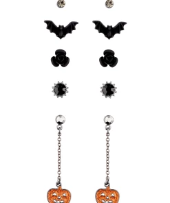 Accessories Ohrstecker-Set Mit Halloween-Motiv