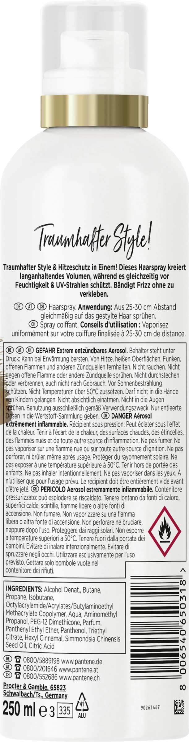 Pantene Pro-V Perfect Volume Haarspray 2 Pantene Pro-V Perfect Volume Haarspray – Bild 2