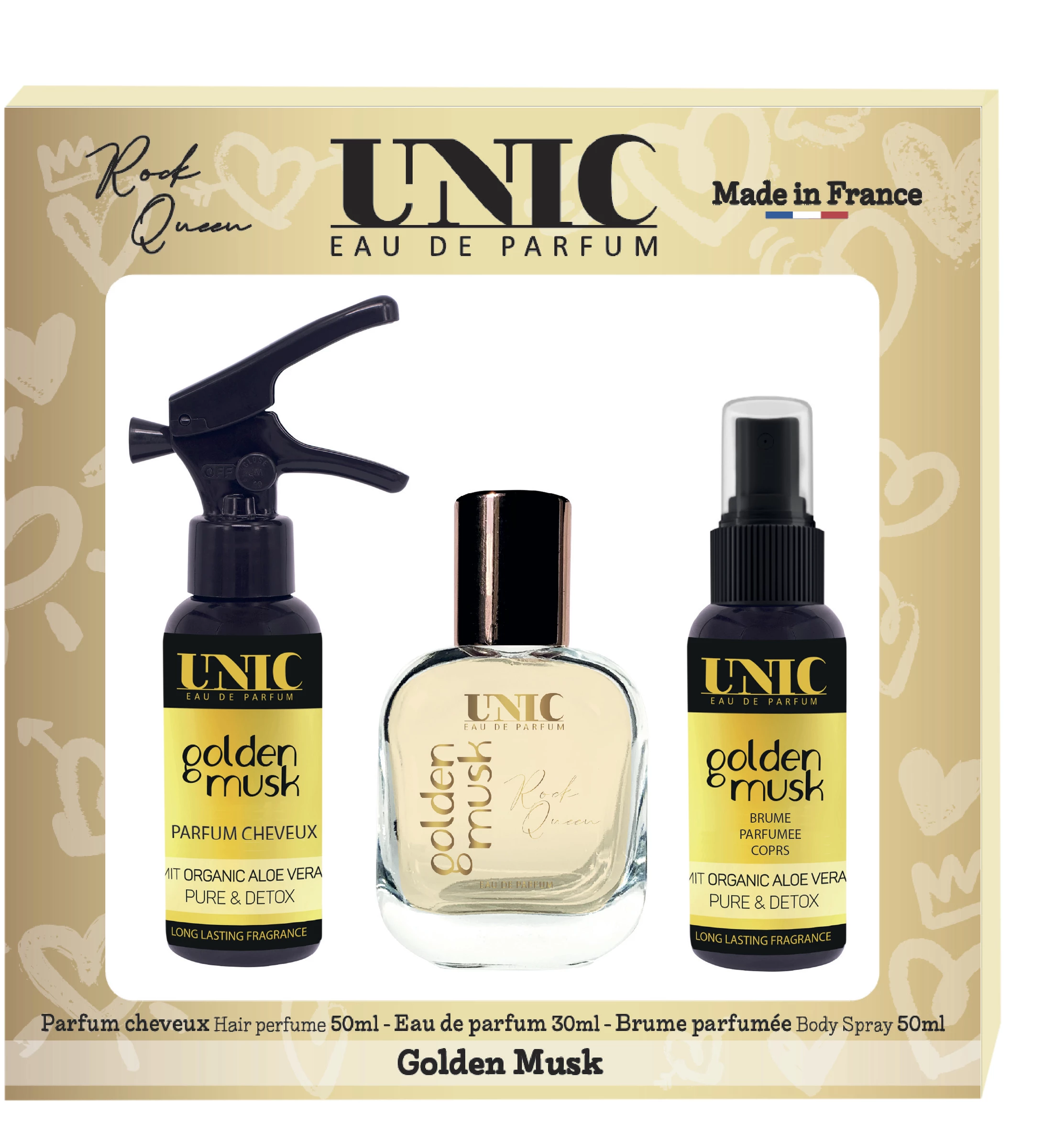 UNIC Geschenkset Golden Musk 1 UNIC Geschenkset Golden Musk