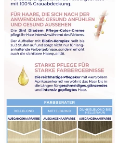 Schwarzkopf Diadem 3in1 Pflege-Color-Creme 703 Platin Blond -der Ankunftsshop MAM 8965383 SHOP IMAGE 1.4