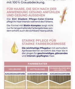 Schwarzkopf Diadem 3in1 Pflege-Color-Creme 793 Hell Blond -der Ankunftsshop MAM 8965448 SHOP IMAGE 1.4