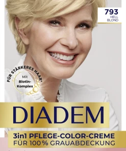 der Ankunftsshop 5 Schwarzkopf Diadem 3in1 Pflege-Color-Creme 793 Hell Blond