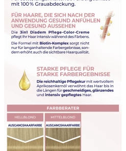 Schwarzkopf Diadem 3in1 Pflege-Color-Creme 715 Mittel Blond 10 Schwarzkopf Diadem 3in1 Pflege-Color-Creme 715 Mittel Blond -der Ankunftsshop MAM 8965589 SHOP IMAGE 1.4