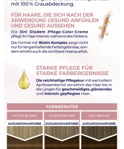 Schwarzkopf Diadem 3in1 Pflege-Color-Creme 718 Haselnuss -der Ankunftsshop MAM 8965896 SHOP IMAGE 1.4