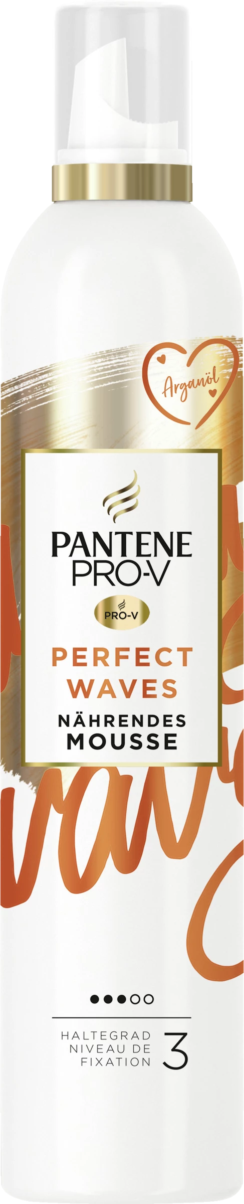 Pantene Pro-V Perfect Waves Nährendes Mousse 1 Pantene Pro-V Perfect Waves Nährendes Mousse