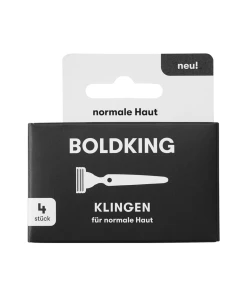 Boldking 4er Klingen Für Normale Haut