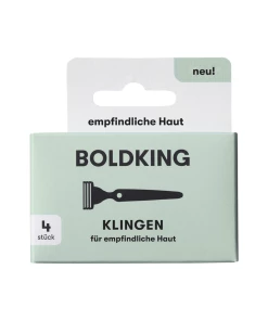 Boldking 4er Klingen Für Empfindliche Haut