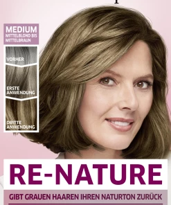 Schwarzkopf RE-NATURE Re-Pigmentierung Frauen Medium Mittelblond Bis Mittelbraun
