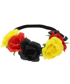 Accessories Deutschland Haarband Mit Blüten Fußball WM Fanartikel