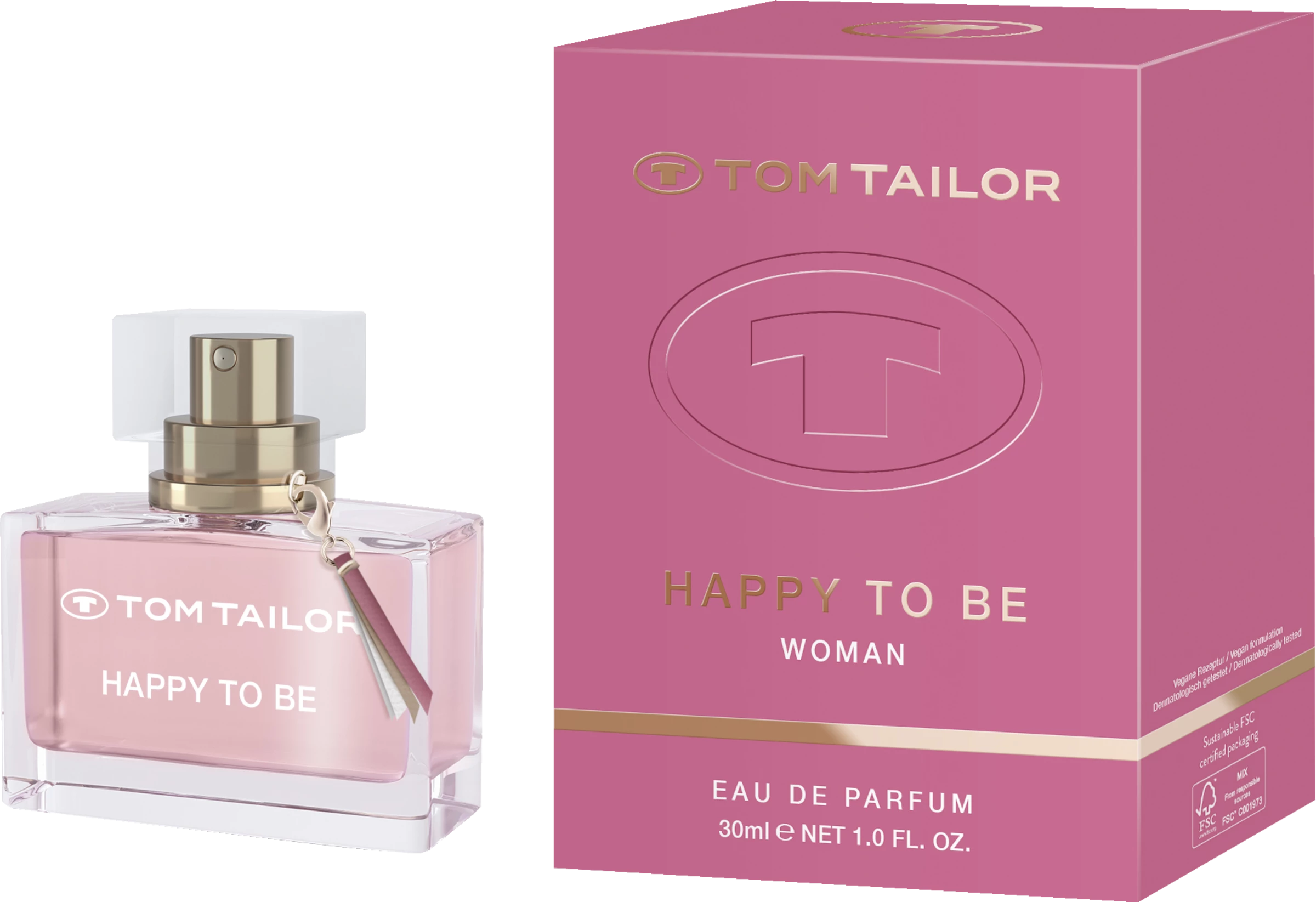 Tom Tailor HAPPY TO BE Woman, EdP 30 Ml 3 Tom Tailor HAPPY TO BE Woman, EdP 30 Ml – Bild 3